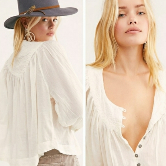 Free People | Boho Peasant Blouse - Picture 14 of 14